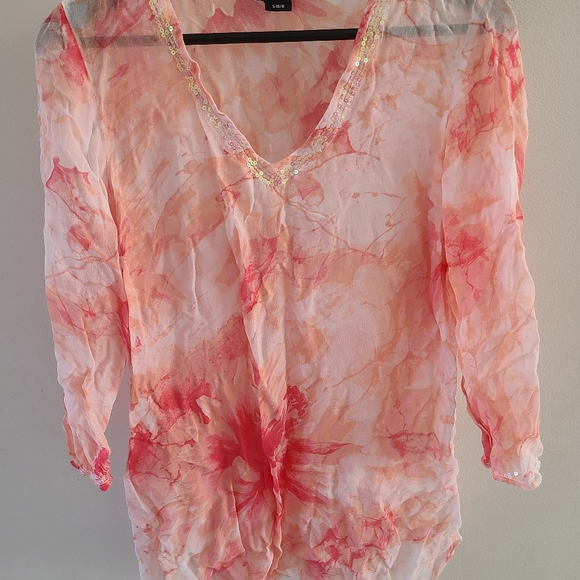 See through blouse Olsen - Picture 2 of 7